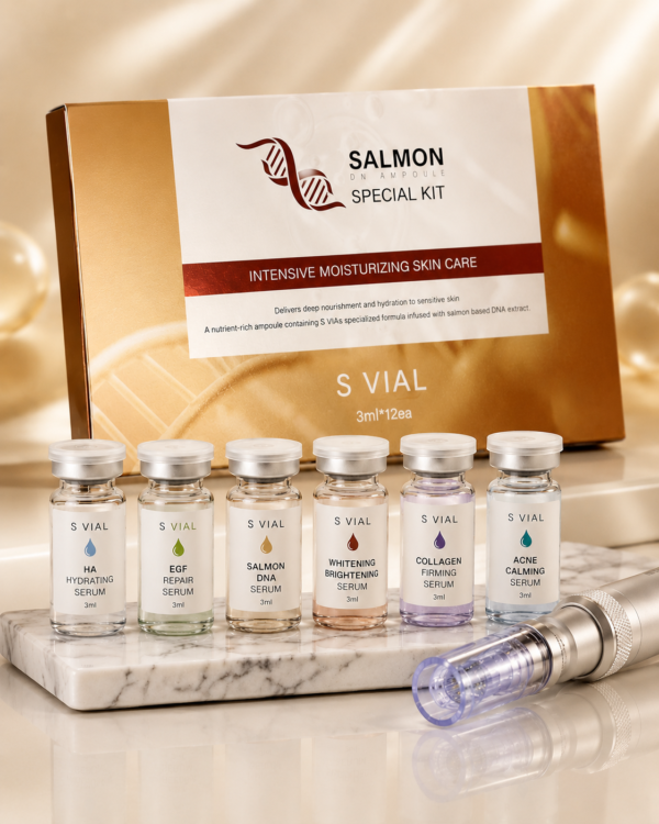 Salmon DNA Ampoule – Intensieve Huidverjonging met Microneedling